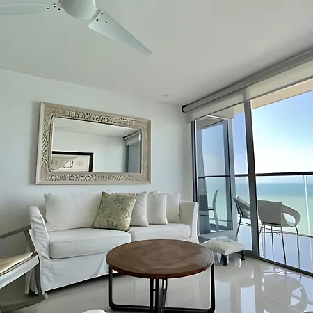 Lujoso Apto De 2 Hab En Piso 20 - Morros Apartment Cartagena