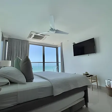 Lujoso Apto De 2 Hab En Piso 20 - Morros * Cartagena