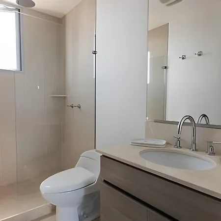 Lujoso Apto De 2 Hab En Piso 20 - Morros Apartamento Cartagena