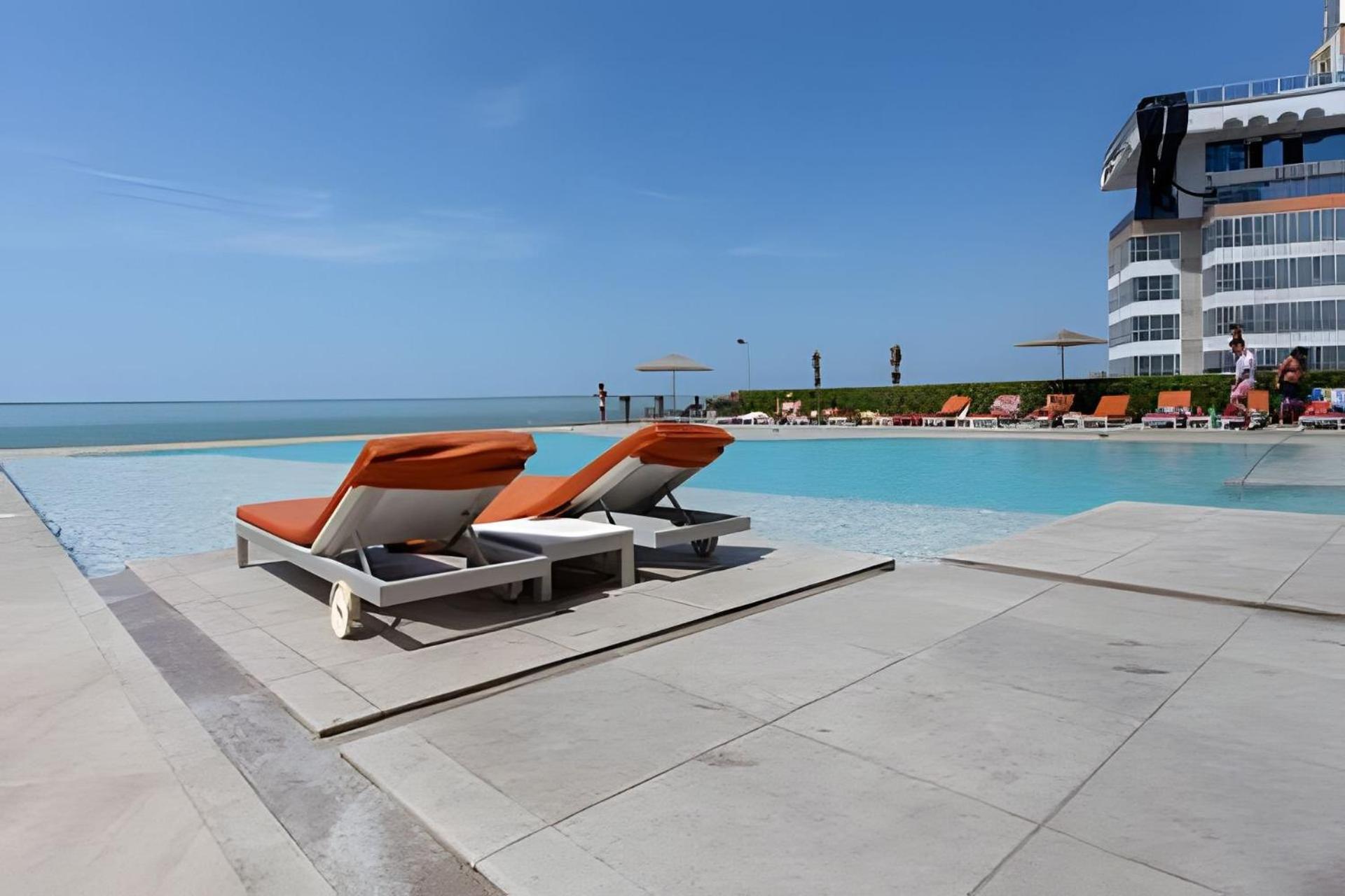 Lujoso Apto De 2 Hab En Piso 20 - Morros Apartamento Cartagena